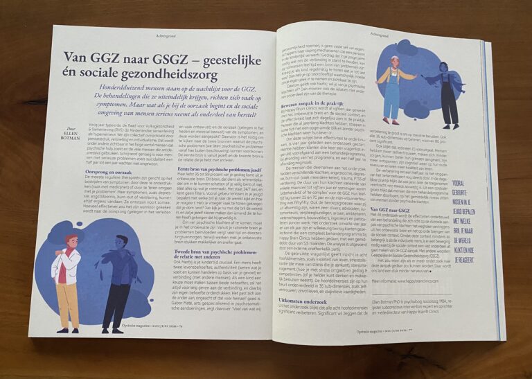 Optimist: Van GGZ naar GSGZ – geestelijke én sociale gezondheidszorg