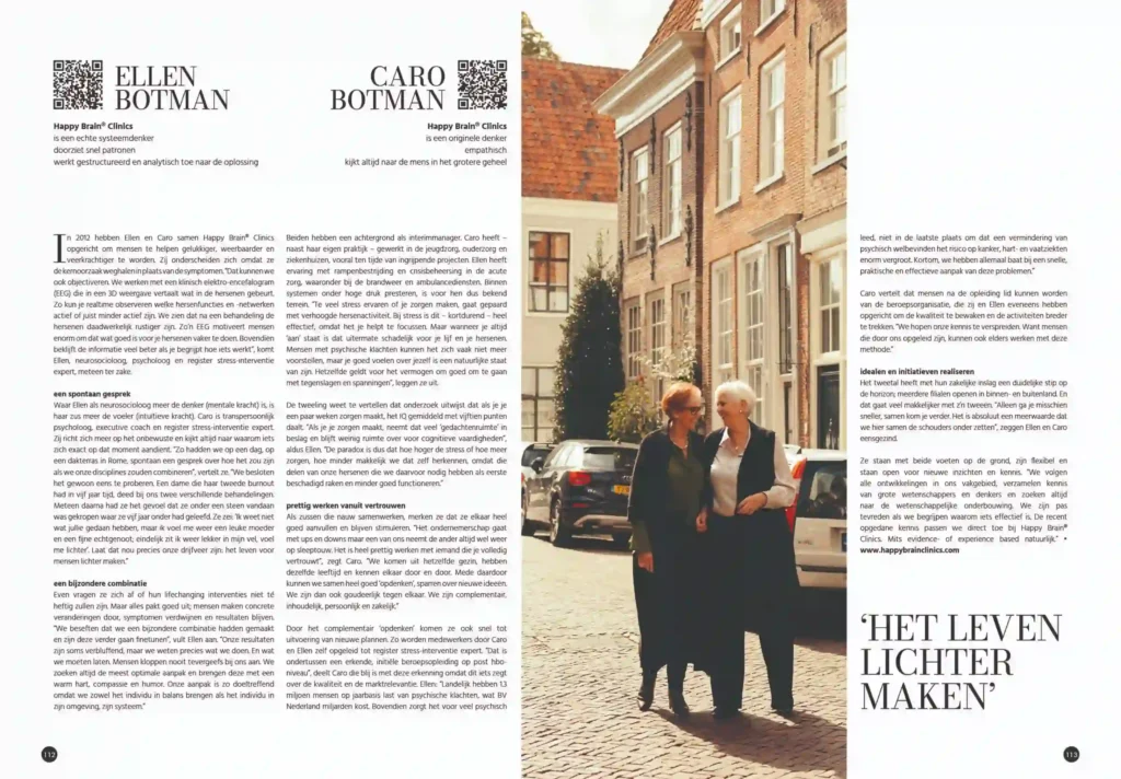 ‘Het leven lichter maken’ – interview in de businessglossy Zakenvrouwenclub