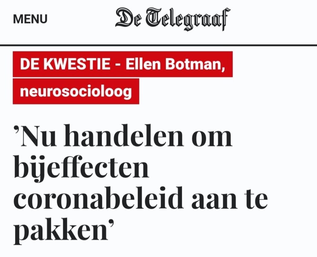 De Telegraaf OPINIESTUK